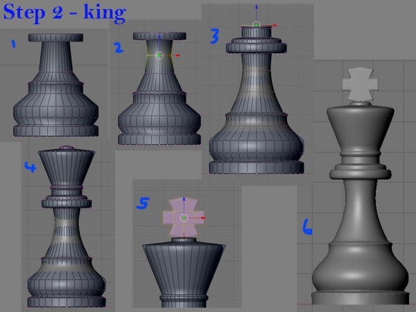 Creation of black victory: Step 2